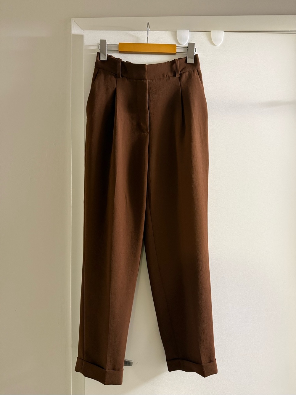 Aritzia Dashwood Pant, brown, size 4